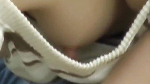 Mature Japanese girl fucks in classic pose for a long time and watches the sperm flow